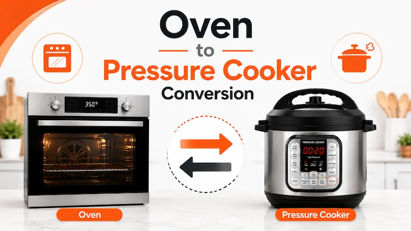 Oven to Pressure Cooker Conversion