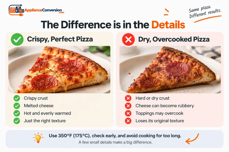 How to reheat pizza in an air fryer without drying it out